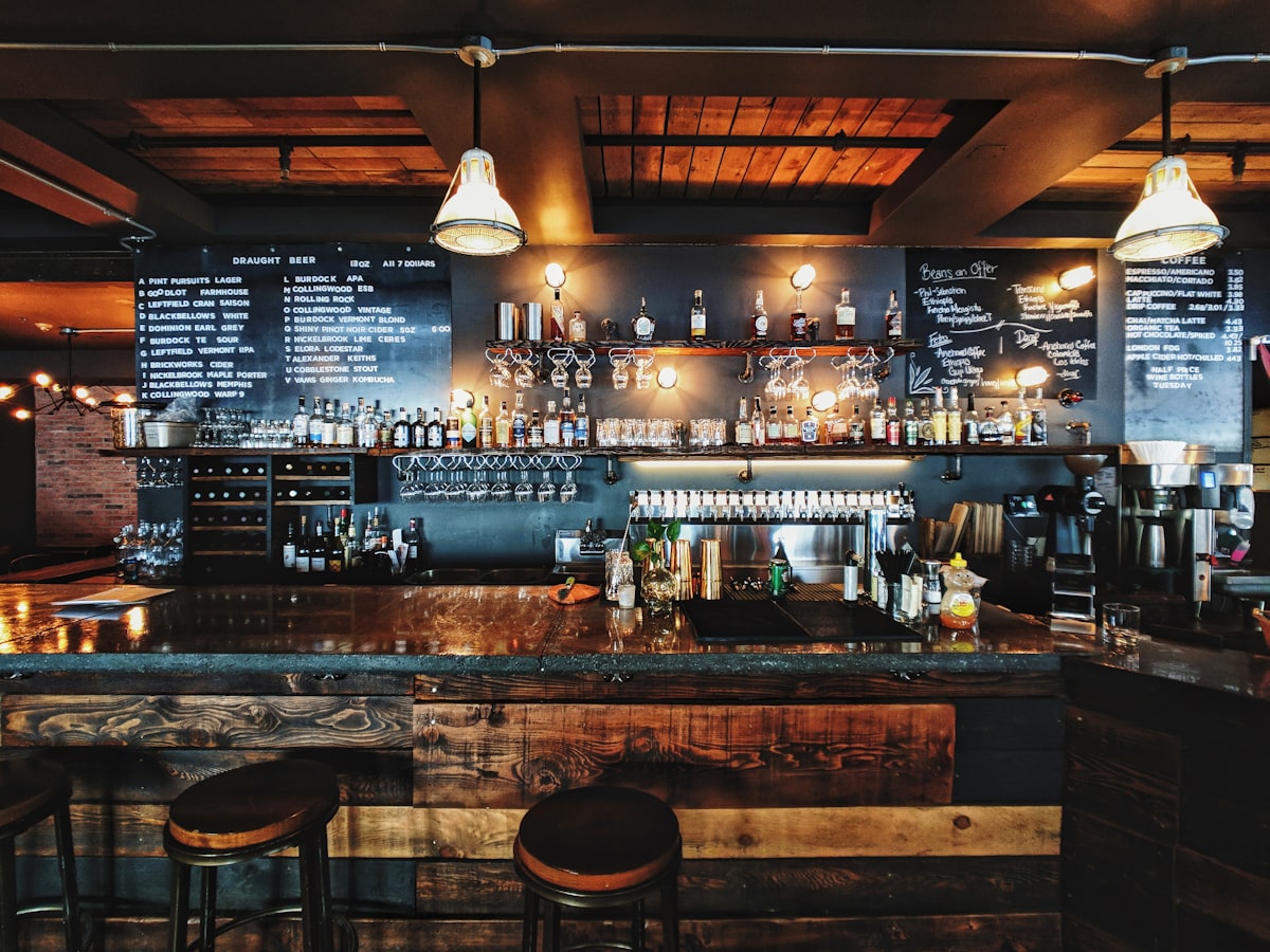 Interno del London Pub